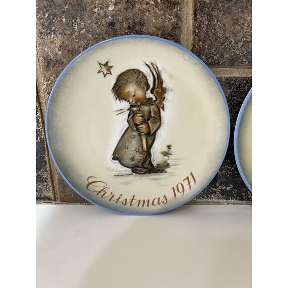 3 Limited Edition Collector plate Reproductions SCHMID BROS. BERTHA HUMMEL PLATE - Picture 9 of 10